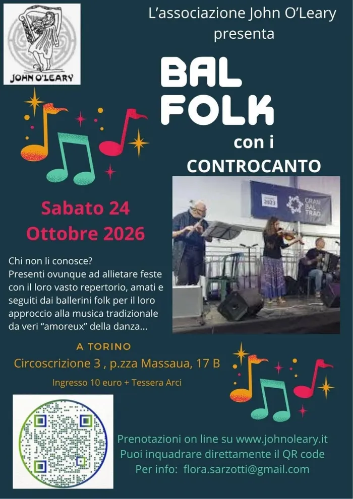 Illustration de l'événement : Bal Folk con Controcanto