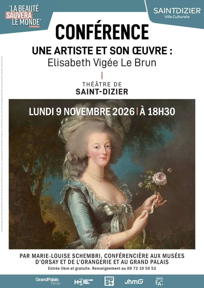Illustration de l'événement : Conférence un artiste et son œuvre : Élisabeth Vigée Le Brun
