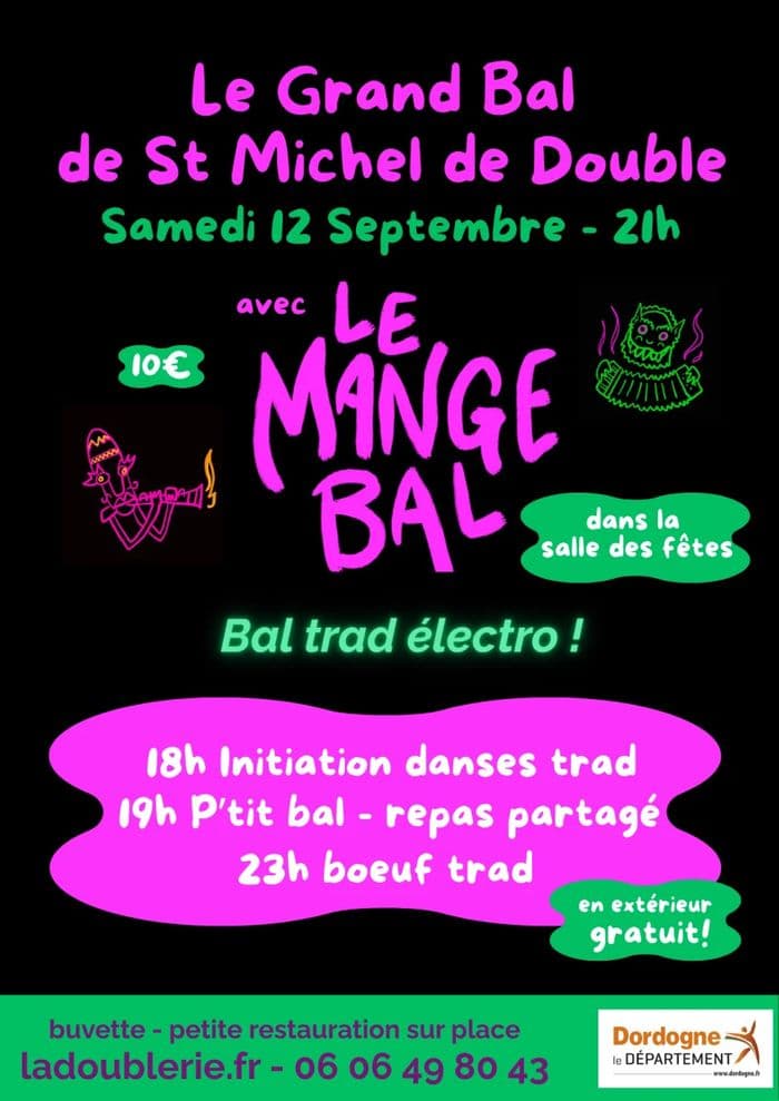 Illustration de l'événement : le Grand Bal de Saint Michel de Double