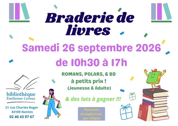 Illustration de l'événement : Braderie de livres