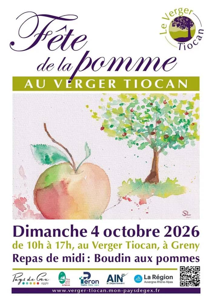 Illustration de l'événement : Fête de la Pomme au Verger Tiocan