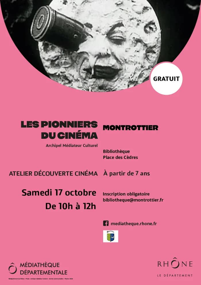 Illustration de l'événement : Atelier les Pionniers du cinéma
