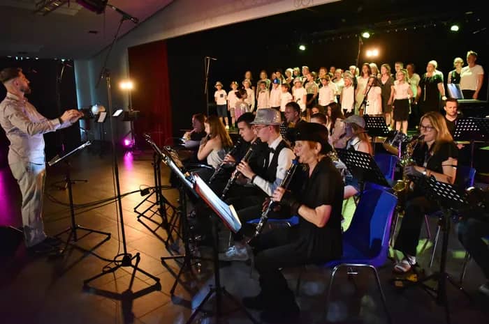 Illustration de l'événement : Les musiciens du Smooth Jazz Band partagent leur expérience