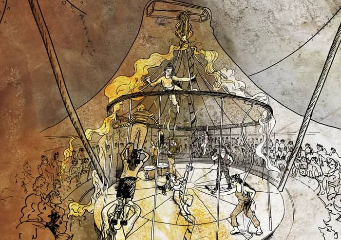 Illustration de l'événement : PLUME - L'ENVOLÉE CIRQUE