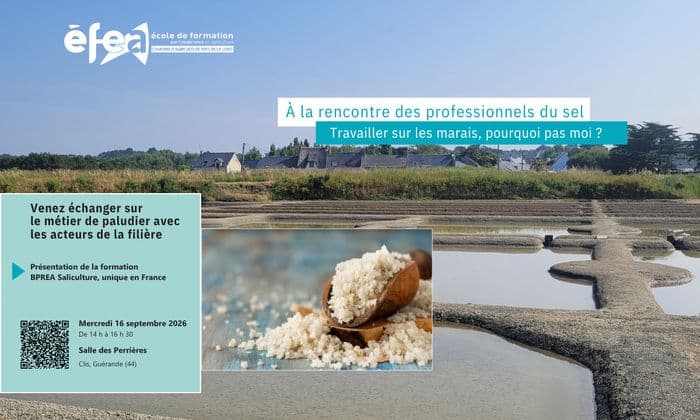 Illustration de l'événement : Journée découverte - Formation saliculture (44)