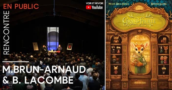 Illustration de l'événement : Rencontre avec Mickaël Brun-Arnaud et Benjamin Lacombe