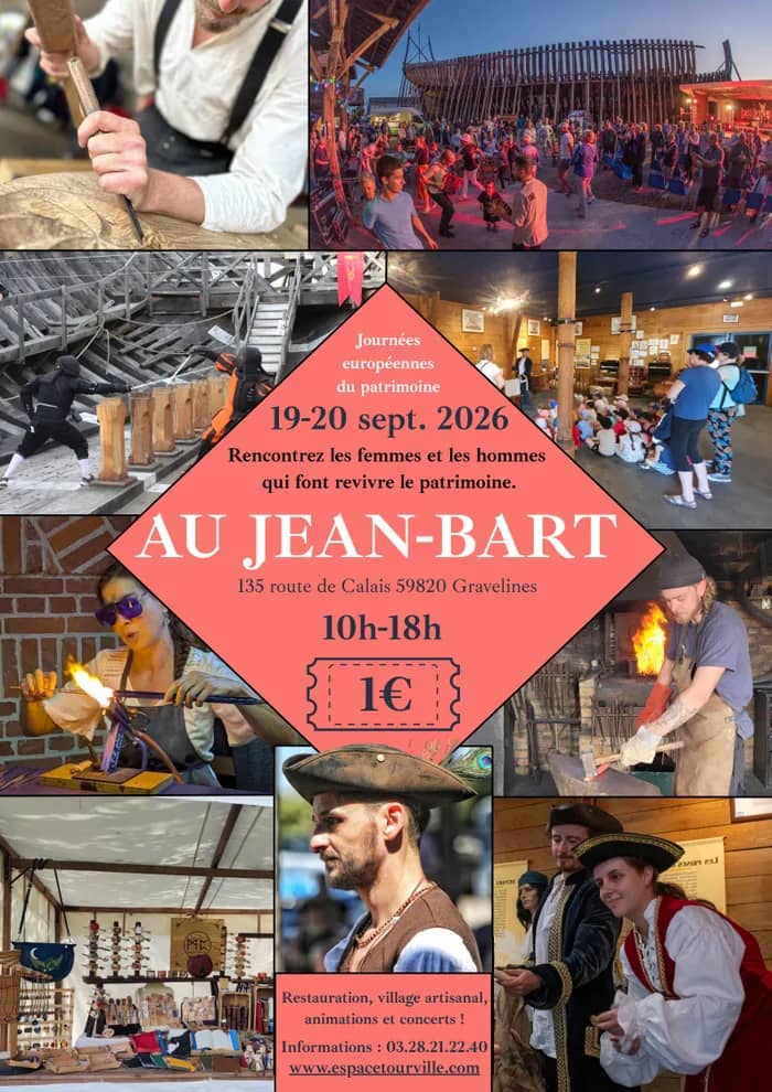 Illustration de l'événement : Le village artisanal du Jean-Bart fête le patrimoine
