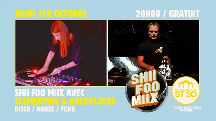 Illustration de l'événement : Shii Foo Miix avec Clémentine & Goldylocks