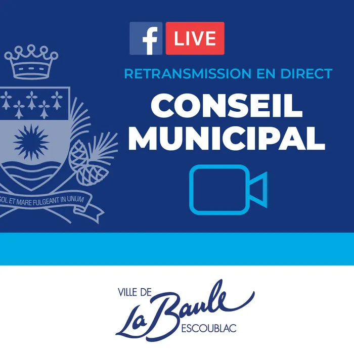 Illustration de l'événement : Conseil municipal de la ville de La Baule-Escoublac