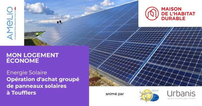 Illustration de l'événement : Opération achat groupé de panneaux solaires à Toufflers