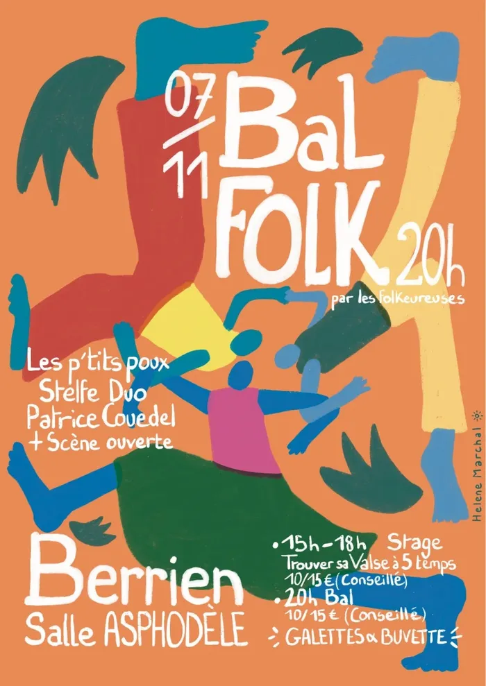 Illustration de l'événement : stage et bal folk