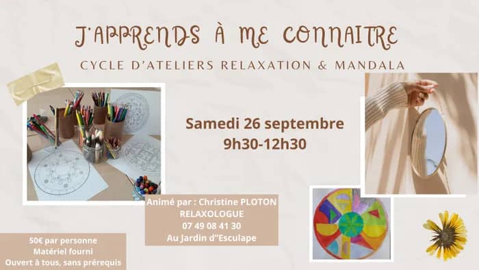 Illustration de l'événement : J'APPRENDS A ME CONNAITRE