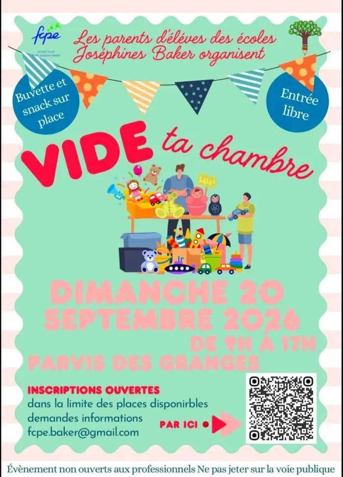 Illustration de l'événement : Vide ta chambre