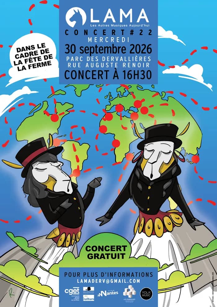 Illustration de l'événement : ???? Le LAMA & la fête de la ferme ????