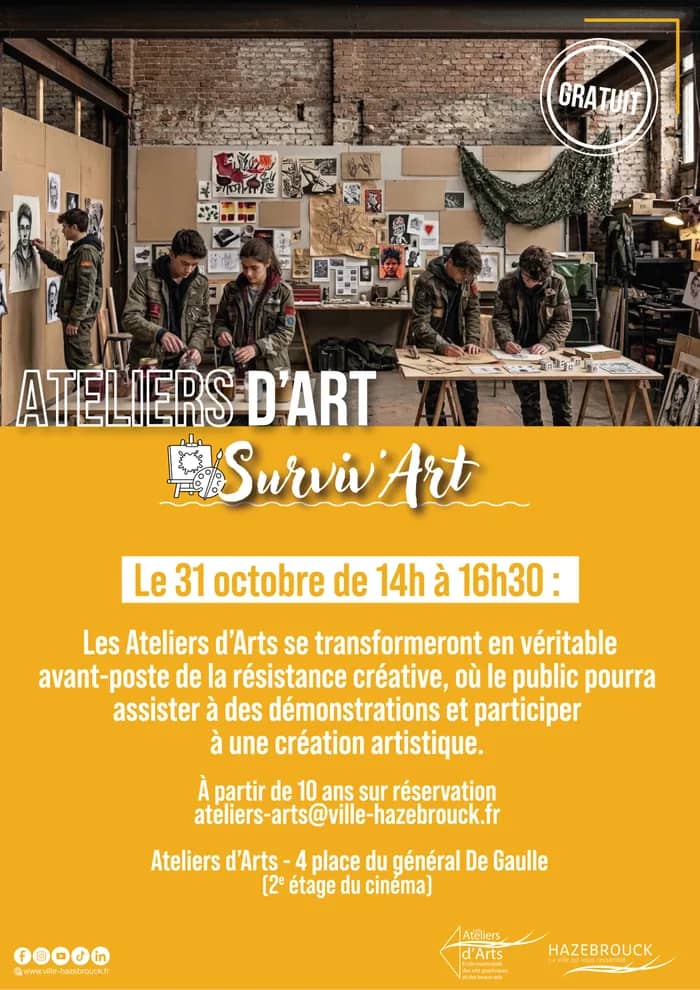 Illustration de l'événement : Surviv’Art : quand la créativité devient une aventure !