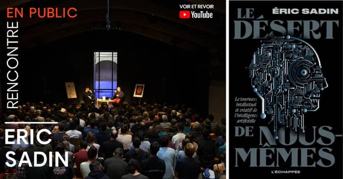 Illustration de l'événement : Remise du Prix Jacques Ellul : Eric Sadin