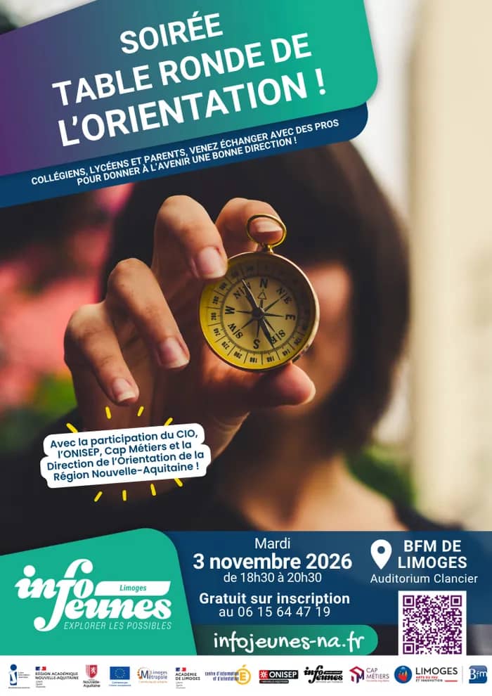 Illustration de l'événement : Soirée table ronde de l'orientation !
