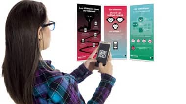 Illustration de l'événement : Exposition " Fais pas genre et les Cyberviolences" de Résonantes
