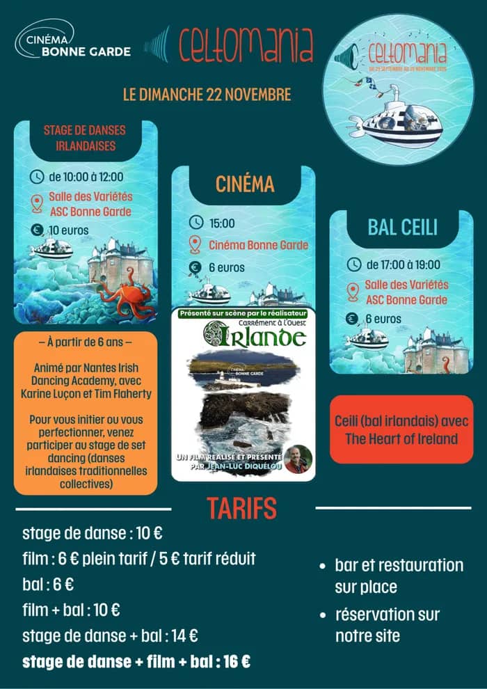 Illustration de l'événement : Celtomania - Stage et bal de danse irlandaise