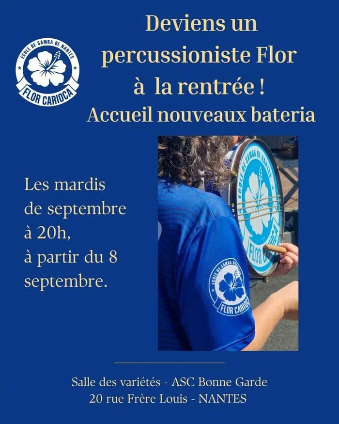 Illustration de l'événement : Portes ouvertes de l'école de samba Flor Carioca