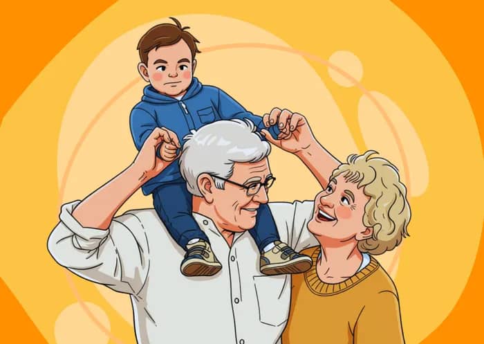 Illustration de l'événement : Mon papi, ma mamie