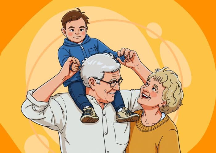 Illustration de l'événement : Mon papi, ma mamie