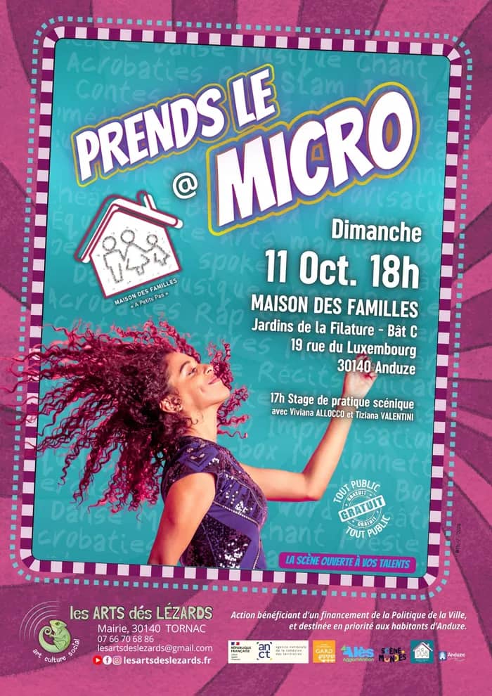 Illustration de l'événement : PRENDS LE MICRO