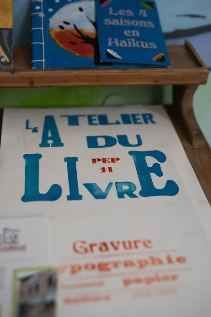 Illustration de l'événement : Atelier typographie : réalisation d'un marque page
