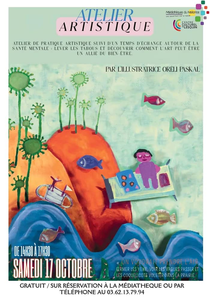 Illustration de l'événement : Atelier artistique