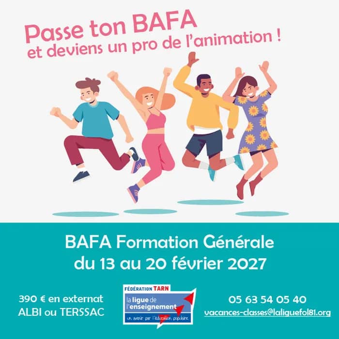 Illustration de l'événement : BAFA : Formation Générale