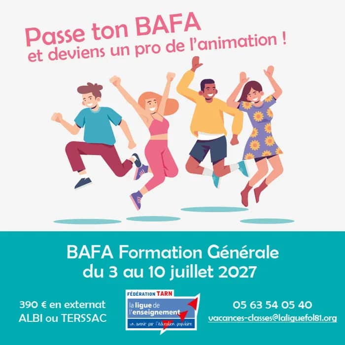 Illustration de l'événement : BAFA : Formation Générale