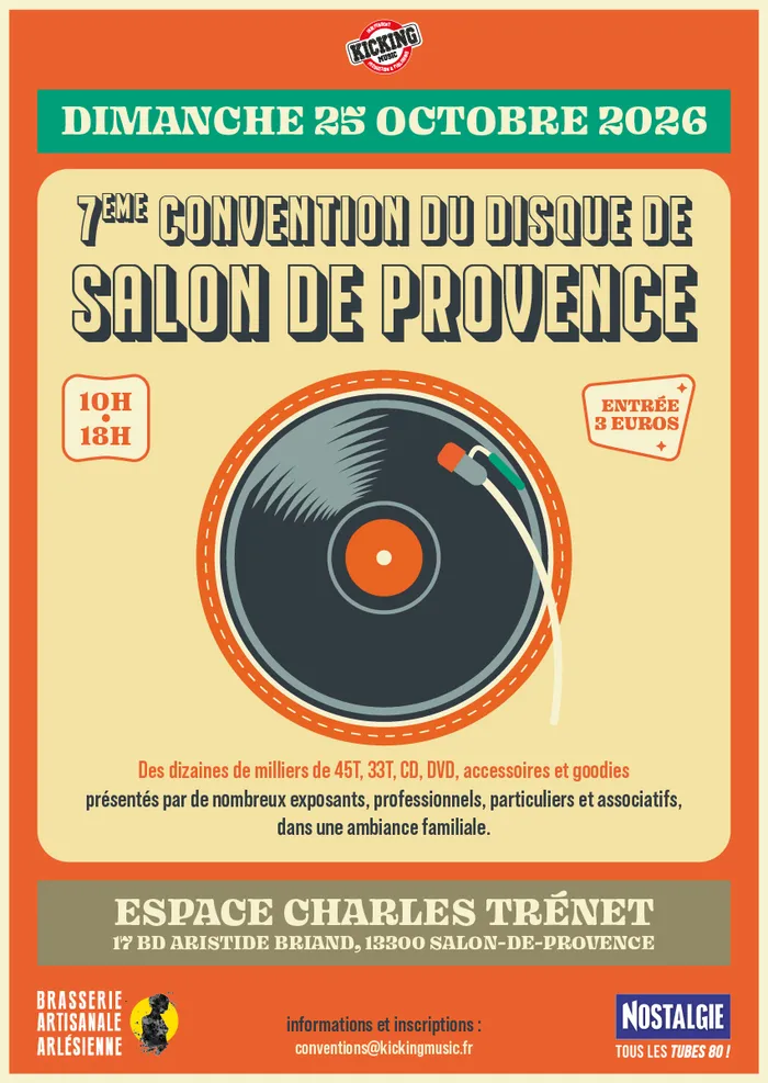Illustration de l'événement : 7° 𝗖𝗼𝗻𝘃𝗲𝗻𝘁𝗶𝗼𝗻 𝗱𝘂 𝗗𝗶𝘀𝗾𝘂𝗲 𝗱𝗲 𝗦𝗮𝗹𝗼𝗻-𝗱𝗲-𝗣𝗿𝗼𝘃𝗲𝗻𝗰𝗲