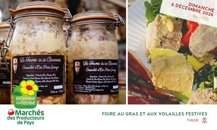 Illustration de l'événement : Foire au Gras et aux Volailles Festives THUIR