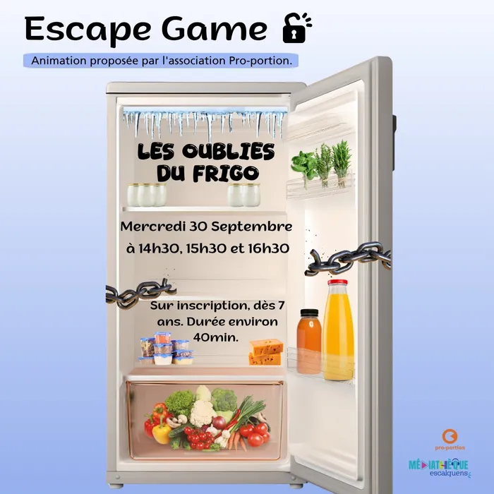 Illustration de l'événement : 🕵️♂️ Escape Game Anti-Gaspi : relevez le défi en équipe !