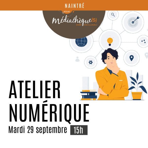 Illustration de l'événement : Atelier numérique : stimuler son esprit critique sur Internet