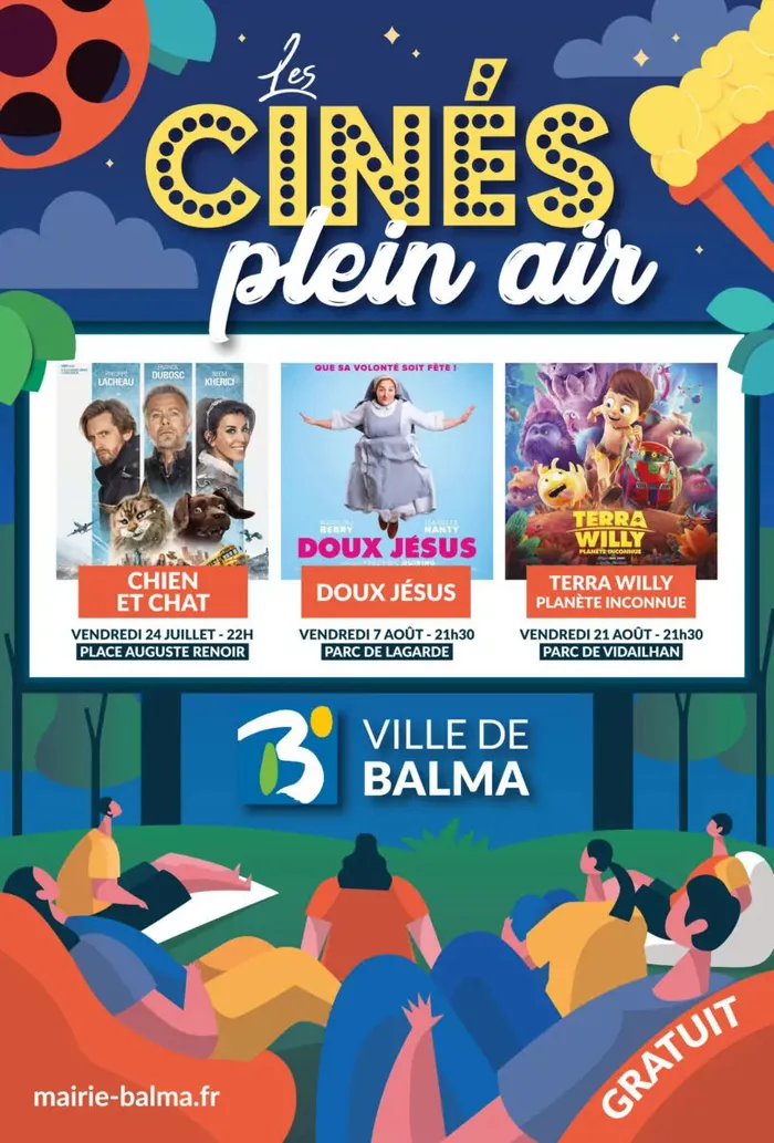 Illustration de l'événement : Ciné plein air : "Terra Willy - Planète inconnue" - Vendredi 21 août