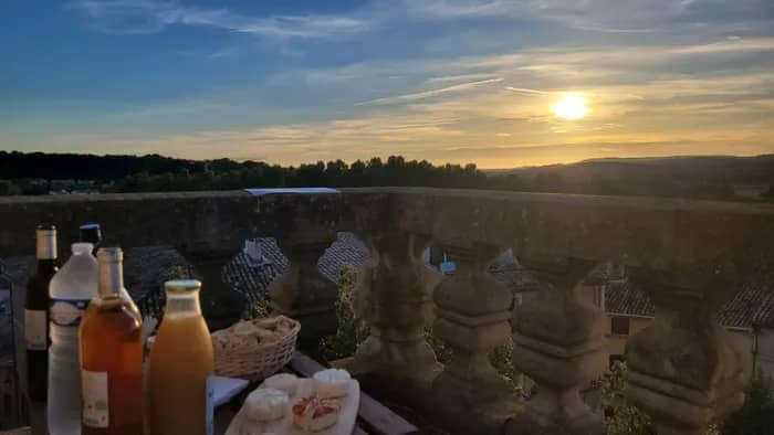 Illustration de l'événement : Coucher de soleil gourmand du haut du Jacquemard