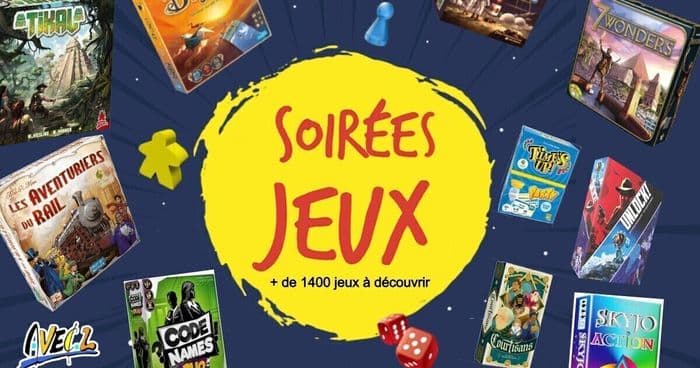 Illustration de l'événement : Soirée jeux de société