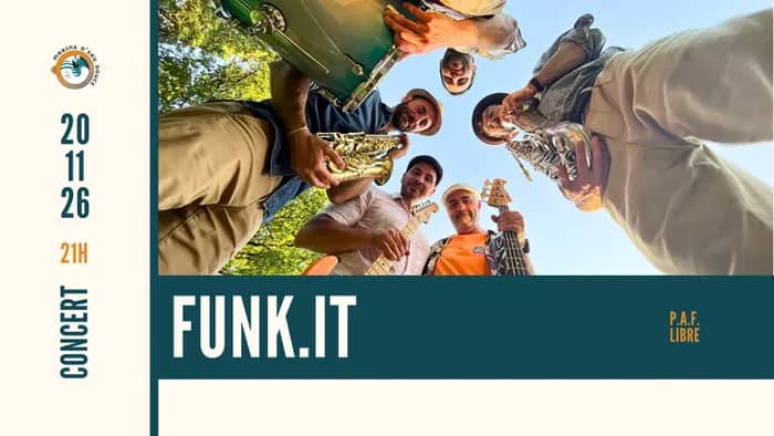 Illustration de l'événement : FUNK'IT ➤ @marinsdeaudouce ➤ Ramonville