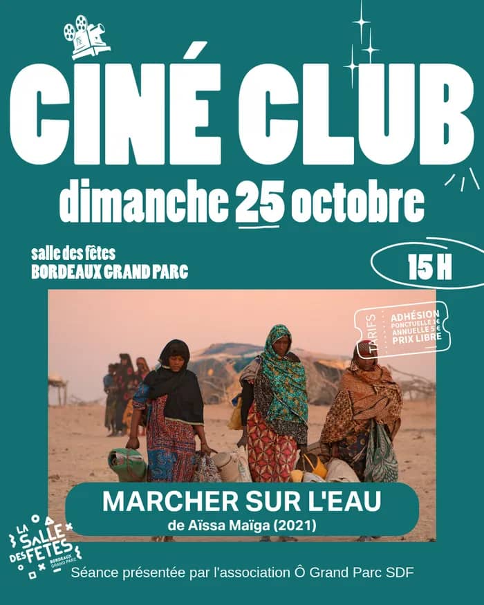 Illustration de l'événement : Ciné-club d'octobre : Marché sur l'eau d'Aïssa Maïga