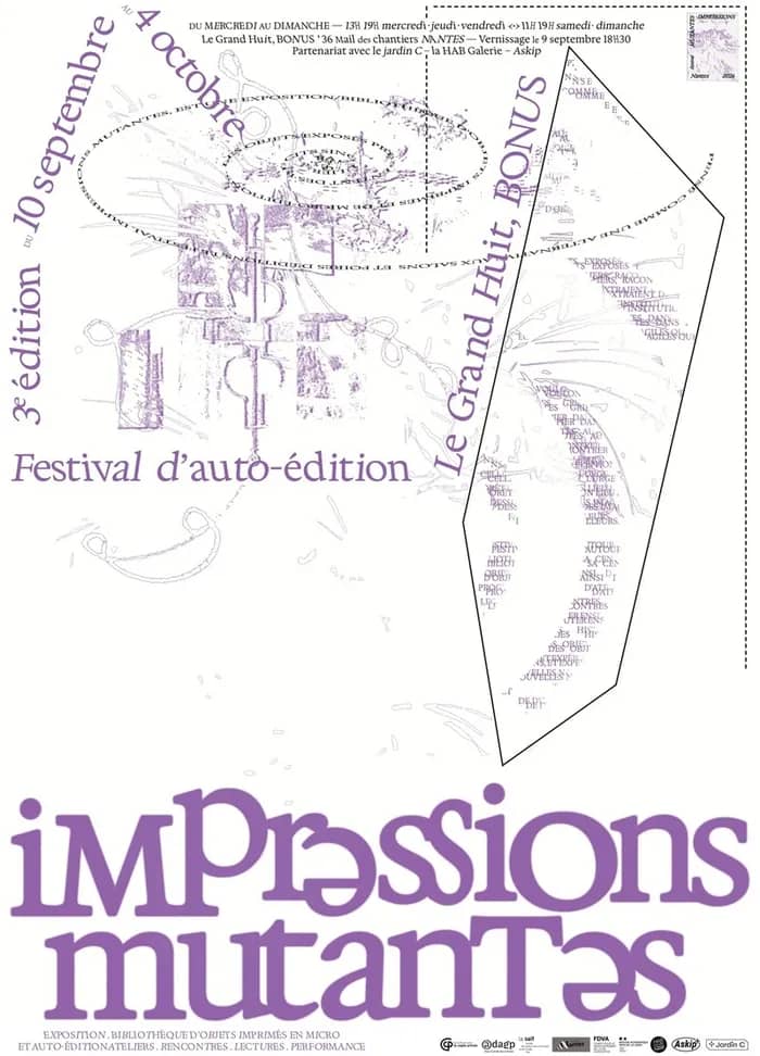 Illustration de l'événement : Festival Impressions mutantes 2026