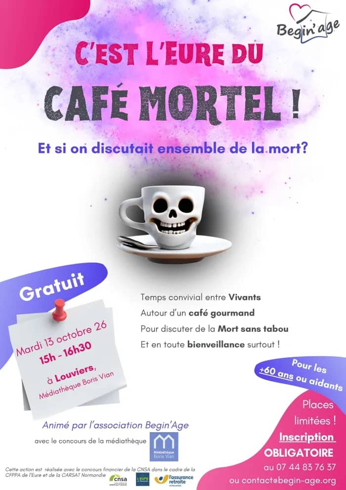 Illustration de l'événement : C'est l'Eure du café mortel!