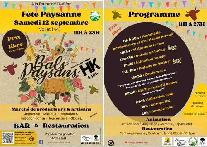 Illustration de l'événement : Fête paysanne