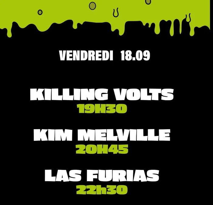 Illustration de l'événement : Hors Murs Las Furias & Killing Volts au Festival Rock d'Arare