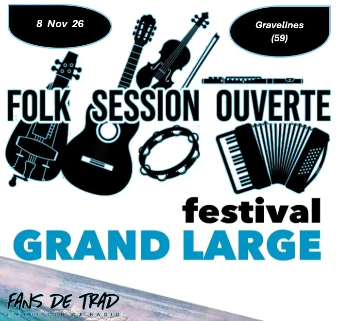 Illustration de l'événement : Folk Session ouverte durant le festival GRAND LARGE à Gravelines