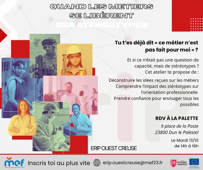 Illustration de l'événement : Quand les métiers se libèrent des stéréotypes
