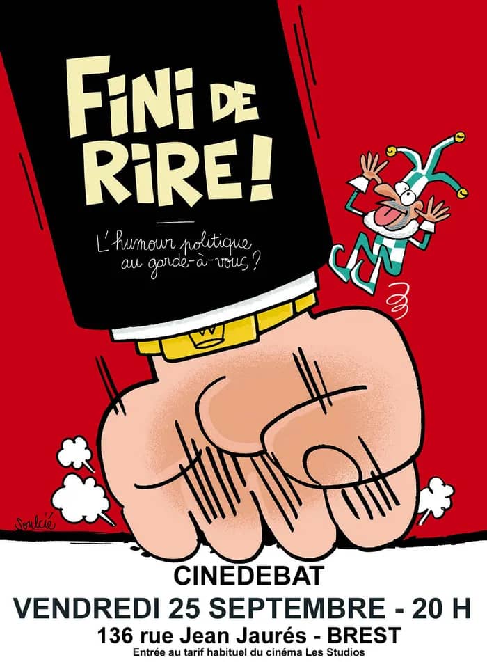 Illustration de l'événement : Cinédébat : Fini de rire ! L'humour politique au garde-à-vous ?