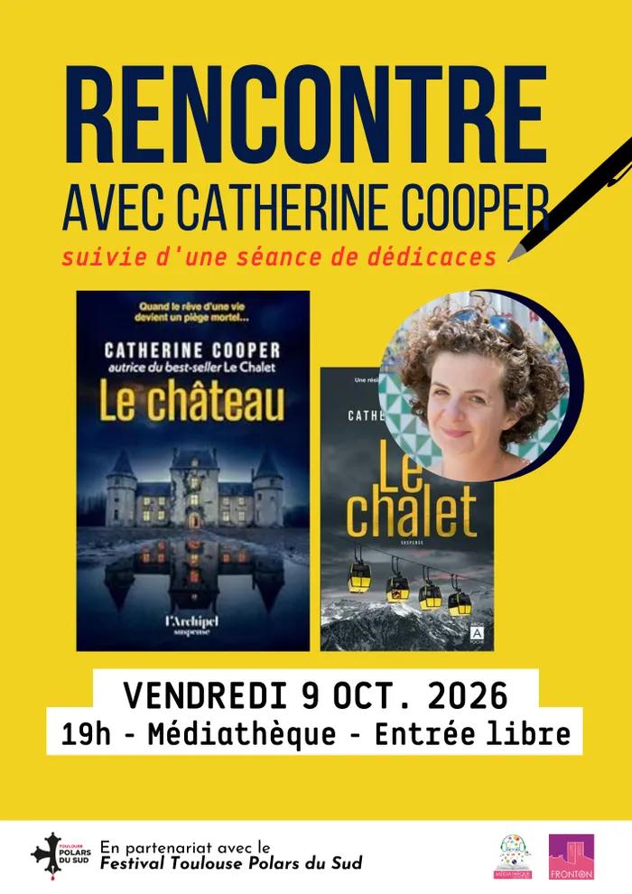 Illustration de l'événement : Rencontre avec Catherine Cooper