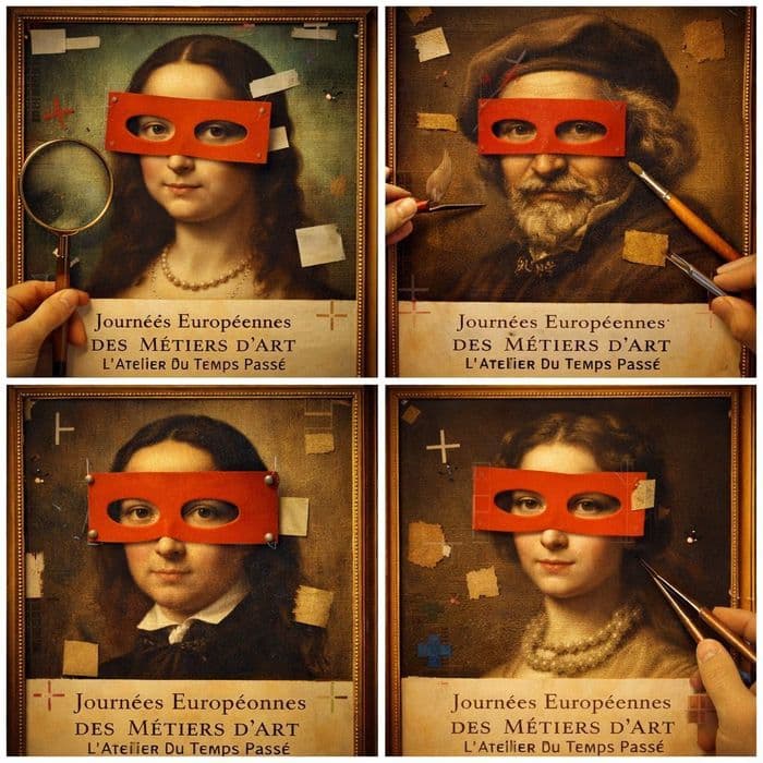 Illustration de l'événement : Visite d'un atelier de restauration d’œuvres d'art