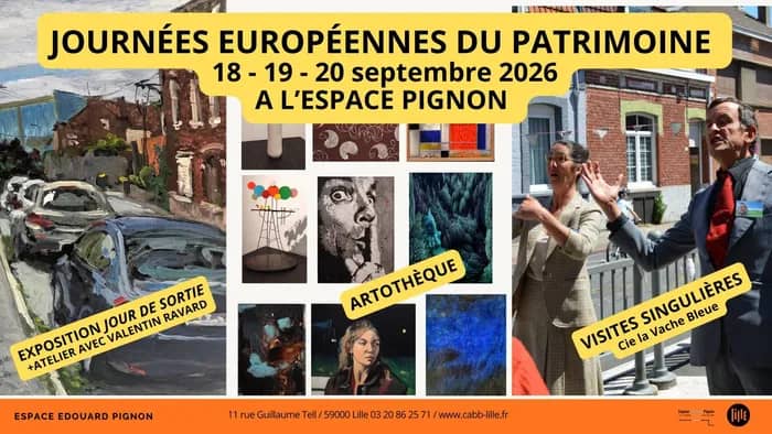 Illustration de l'événement : Journée européennes du patrimoine à l'Espace Pignon